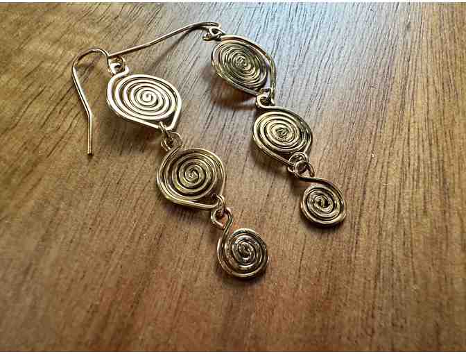 Celebrating 3 Decades | Triple Spiral Earrings