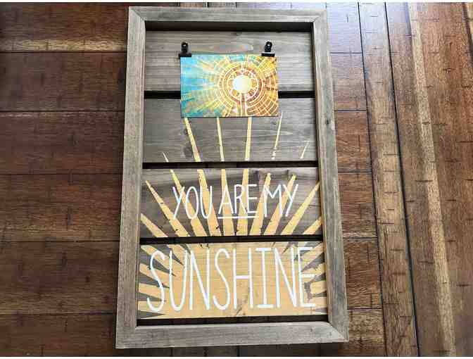 You Are My Sunshine | Wooden Picture Frame