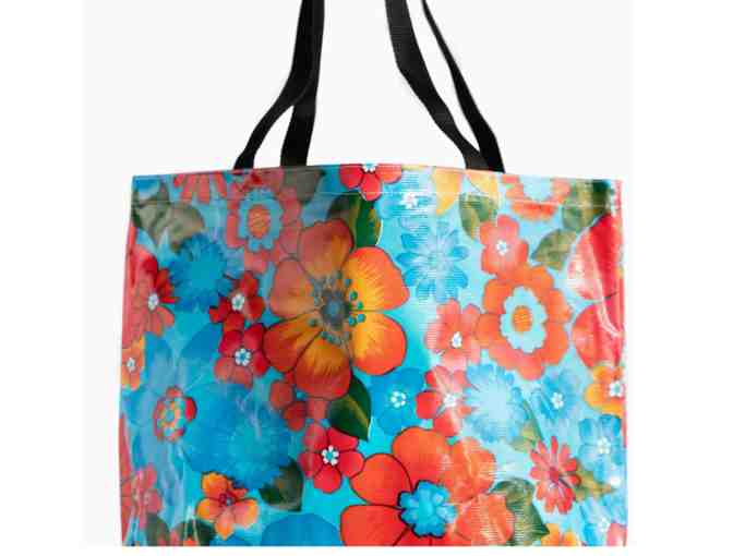 Beautiful & Brilliantly Bright | Oilcloth Tote