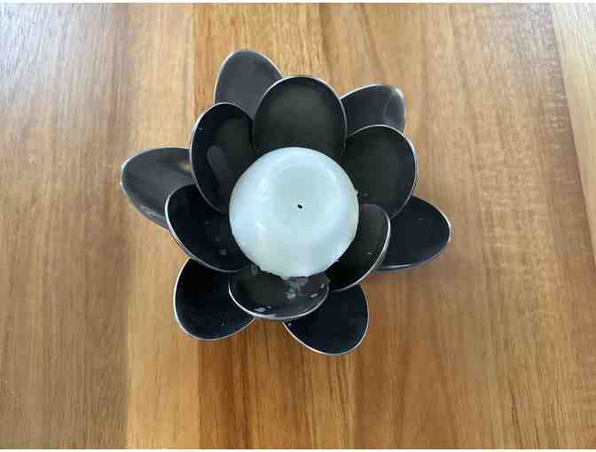 Lotus Candle Holder | Used in Closing Ritual in Chartres, France