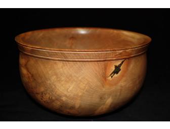 Large Spalted Ambrosia Maple Bowl
