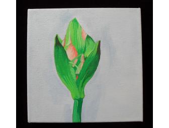 Floral Triptyck Oil on Canvas