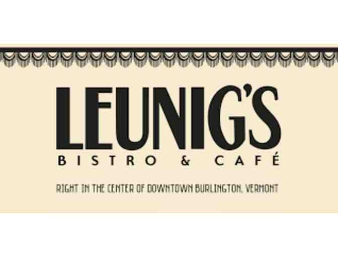 Dinner for Two at Leunig's Bistro