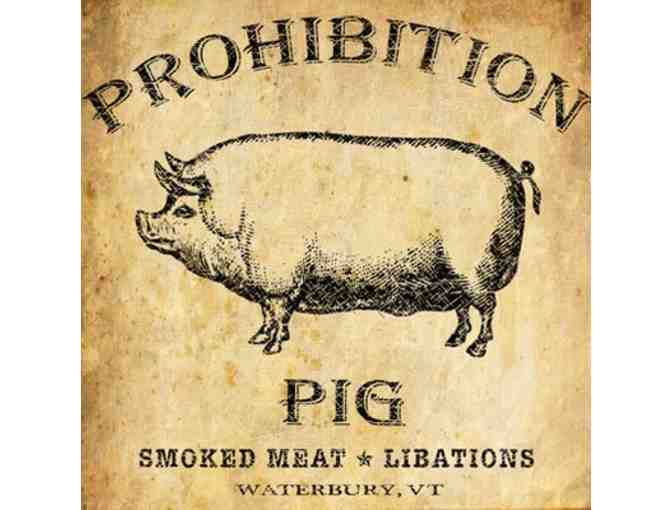 $25 Gift Certificate to Prohibition Pig