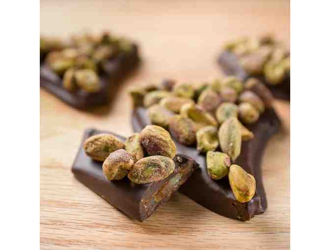 Box of Chocolate covered Maple Toffee with Pistachios AND $20 Gift Card