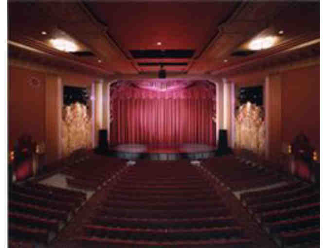 Two tickets to a show at the Flynn Center for Performing Arts