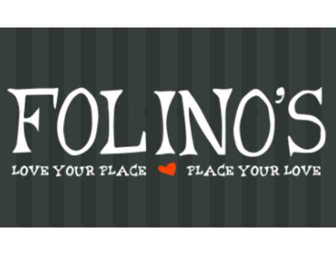 $25 Gift Card to Folino's Wood Fired Pizza