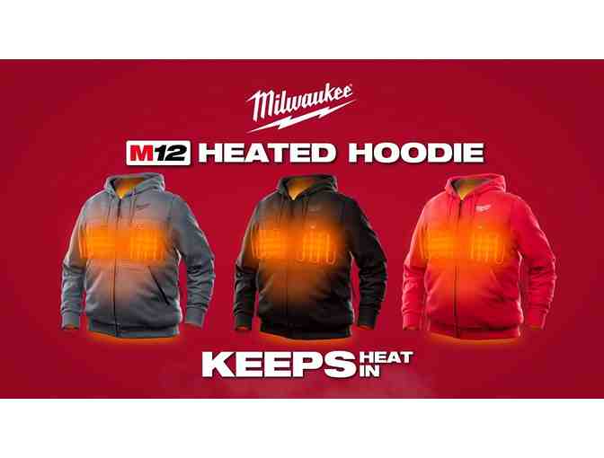 Milwaukee M12 Heated Hoodie, Black, Size XL - Photo 3