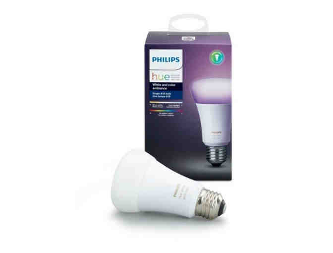Philips hue, white and color ambiance smart wireless starter pack + 2 extra bulbs