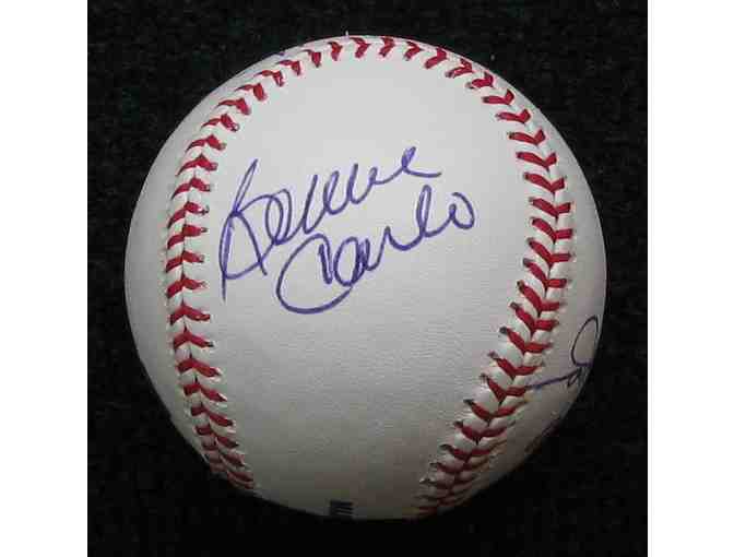 Bernie Carbo autographed baseball