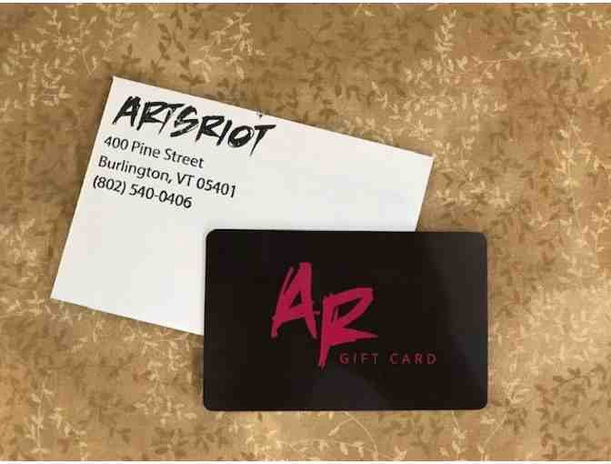 Gift Card to Arts Riot in Burlington, Vermont - Photo 1