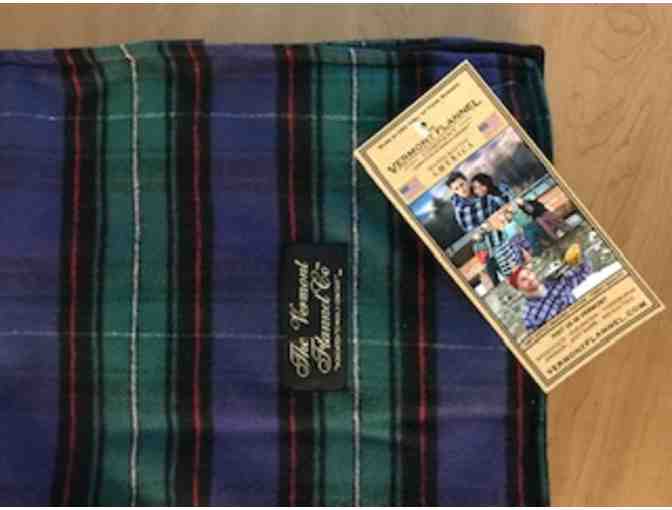 Flannel Blanket from Vermont Flannel