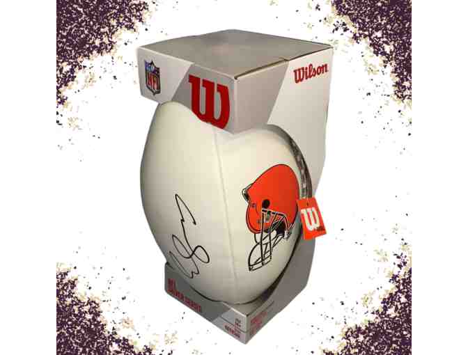 Cleveland Browns Autographed Football