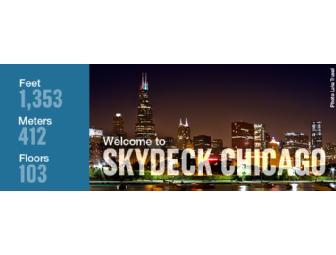 See Chicago in a New Way! Chicago Trolley and Skydeck Chicago package for four (4) people