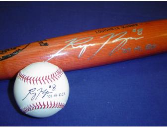 Ryan Braun Collector Baseball and Bat