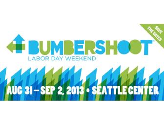 4 TICKETS TO 2013 BUMBERSHOOT FESTIVAL