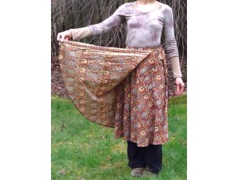 Organic Cotton Wrap Skirt