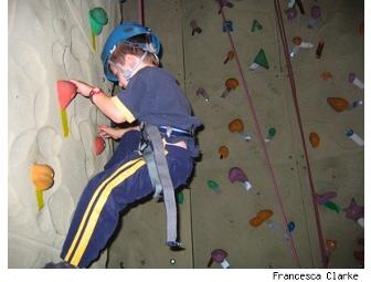 Family Rock Climbing at Stoneworks Climbing Gym