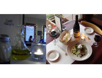 Cafe Allegro - (2) $15 Gift Certificates
