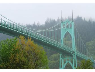 Five note card set of scenes from around Portland