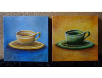 Cup Paintings duo (B)