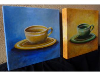 Cup Paintings duo (B)