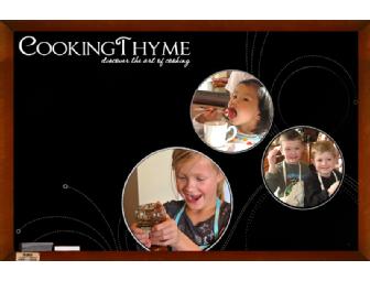 Cooking Thyme - $35 Gift Card for Children's Cooking Class