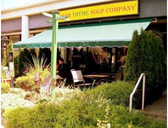 Fresh Thyme Soup Company - $9.00 Gift Certificate