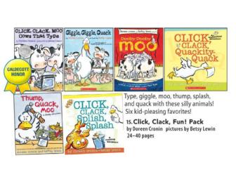 Click, Clack, Fun! Pack - 6 books by Doreen Cronin