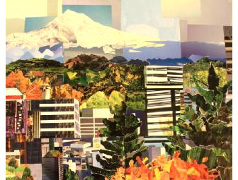Portland Cityscape Collage - Art and Design Lab