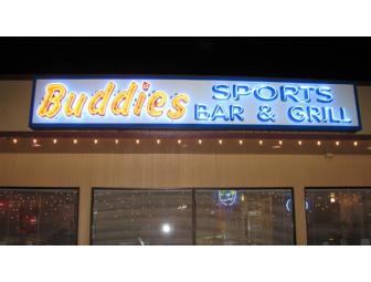 Buddies Sports Bar & Grill - $25 Gift Certificate