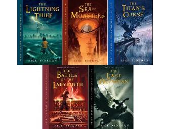 Percy Jackson and the Olympians Series - 5 Books by Rick Riordan