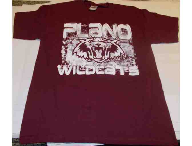Plano Senior High CLASS OF 2018 WILDCATS T-Shirt Size YOUTH X-LARGE - runs big