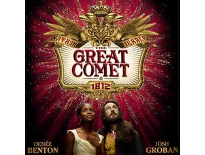 2 tickets to NATASHA, PIERRE & THE GREAT COMET OF 1812 and a backstage tour!