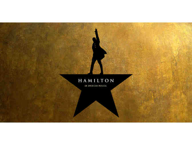 2 tickets to HAMILTON on Broadway and a backstage tour