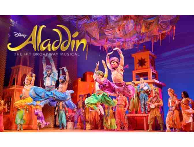 Two tickets to see ALADDIN on Broadway plus Costume Shop Tour!