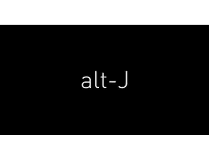 Tickets to Immersive Alt-J Concert + $100 iTunes Gift Card and Signed Alt-J Memorabilia