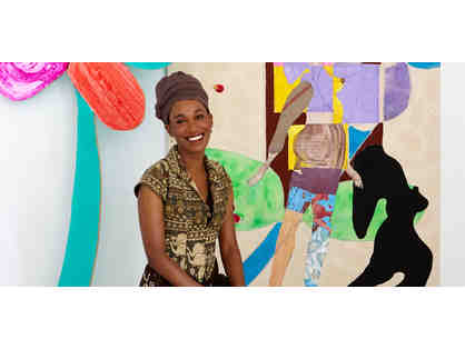 Private Tour of Artist Tschabalala Self's Studio and a Champagne Toast