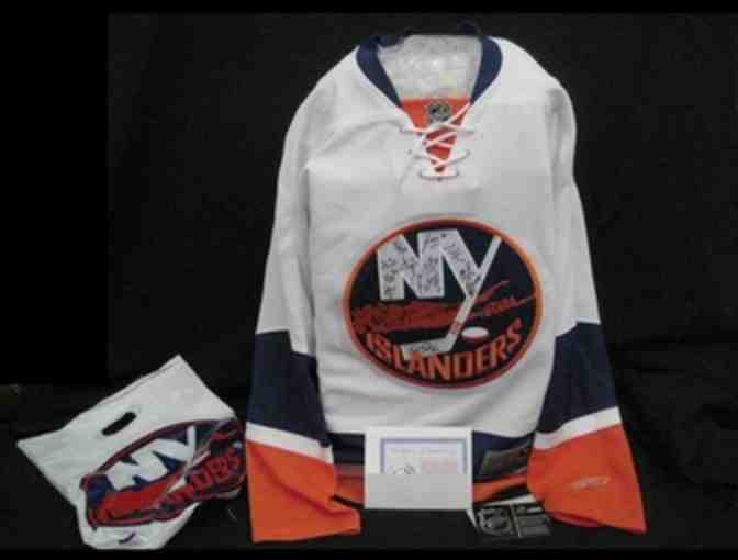 Four (4) tickets to NY Islanders Home Game and NY Islanders Team Signed Jersey