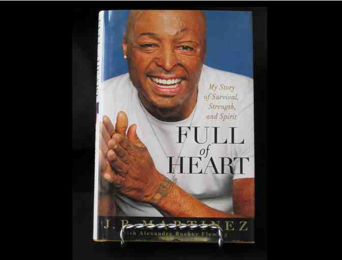 J. R. Martinez Autographed 'Full of Heart' also with an inspirational message