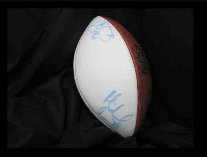 Emmitt Smith and Michael Irvin Autographed Football