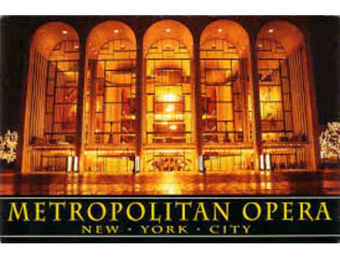 Metropolitan Opera Grand Tier Experience