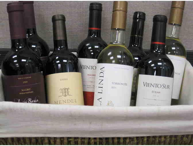 Argentine Wine Basket - 8 bottles