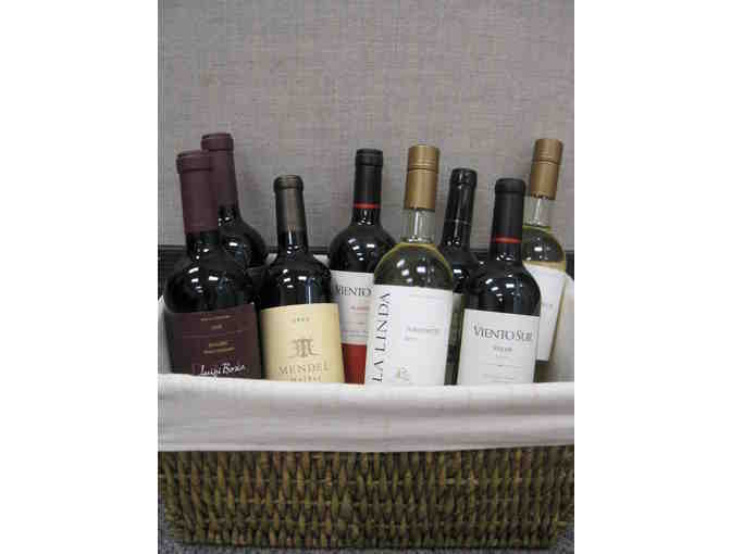 Argentine Wine Basket - 8 bottles