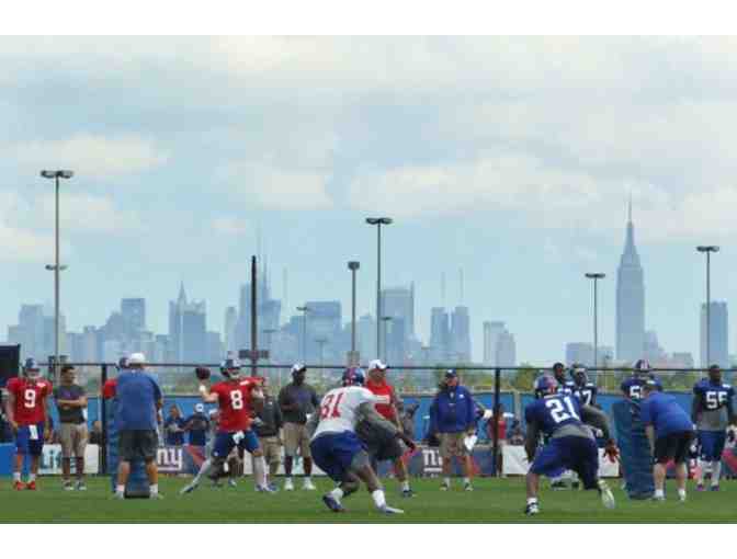 NY Giants 2016 summer training camp for four (4) for a day