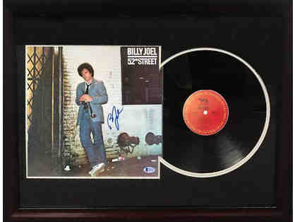 Billy Joel Autographed Framed Album