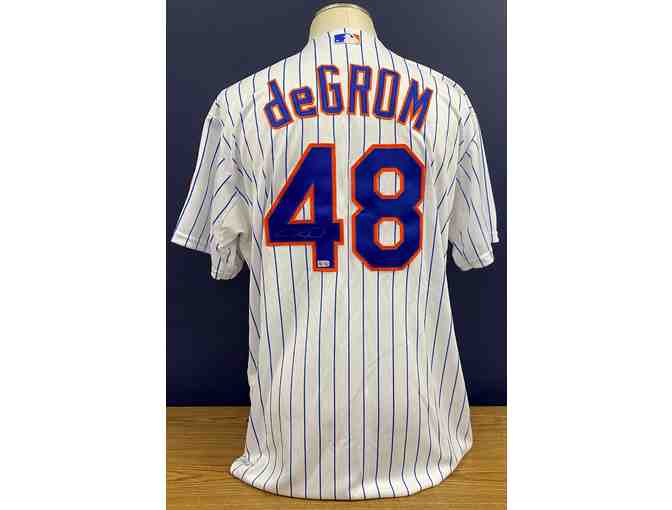 Jacob DeGrom NY Mets Signed Jersey