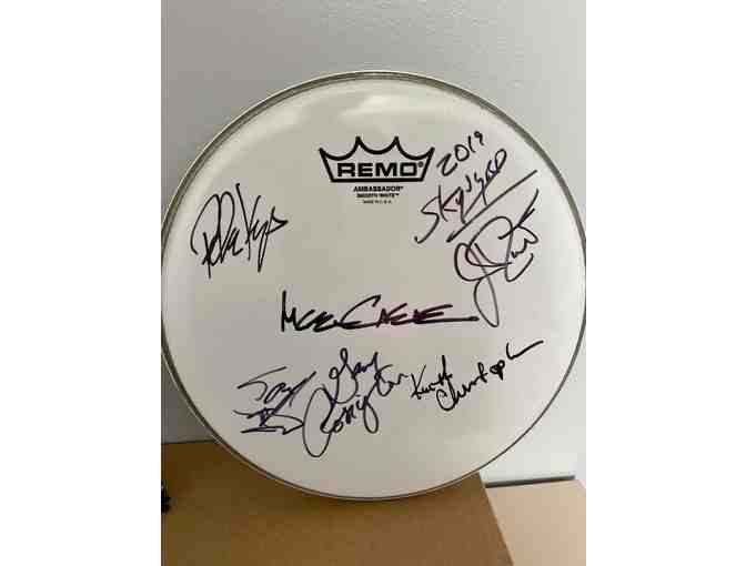 Lynyrd Skynyrd Memorabilia and Autographed Drumhead