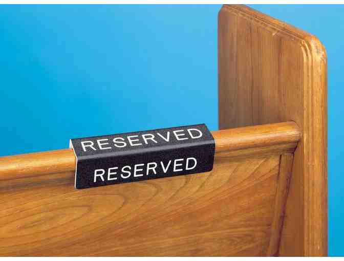 Graduation Reserved Seating