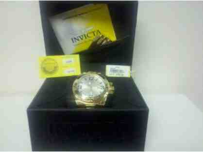 Invicta Men's 6249 Reserve Collection Excursion 18K Gold Plated Stainless Steel Watch